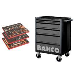 Tool Trolley General Purpose Tool Kit - 158 pcs BASIC