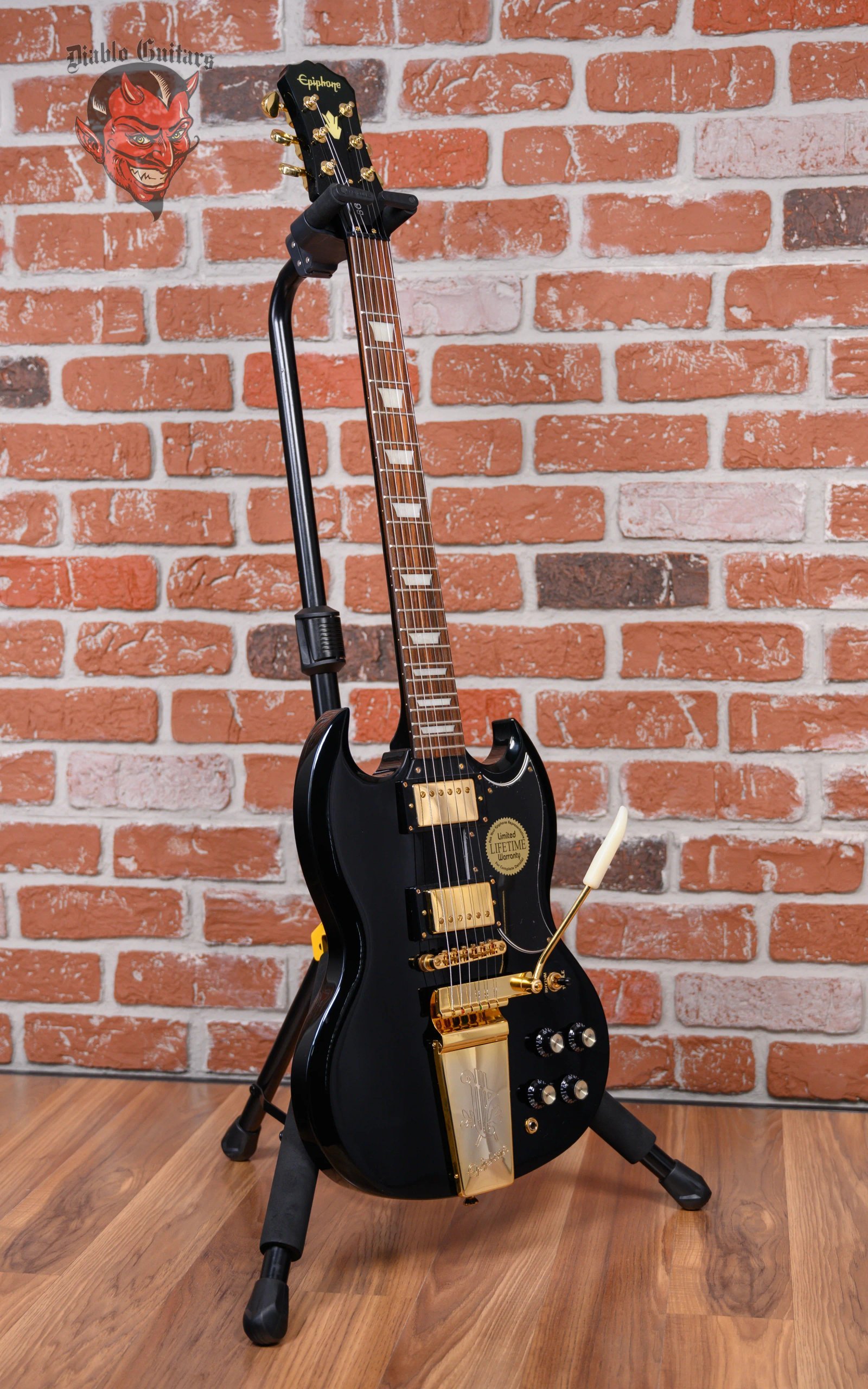 Epiphone '65 Maestro Deluxe G-400 Ebony 2009 w/OHSC - Image 3