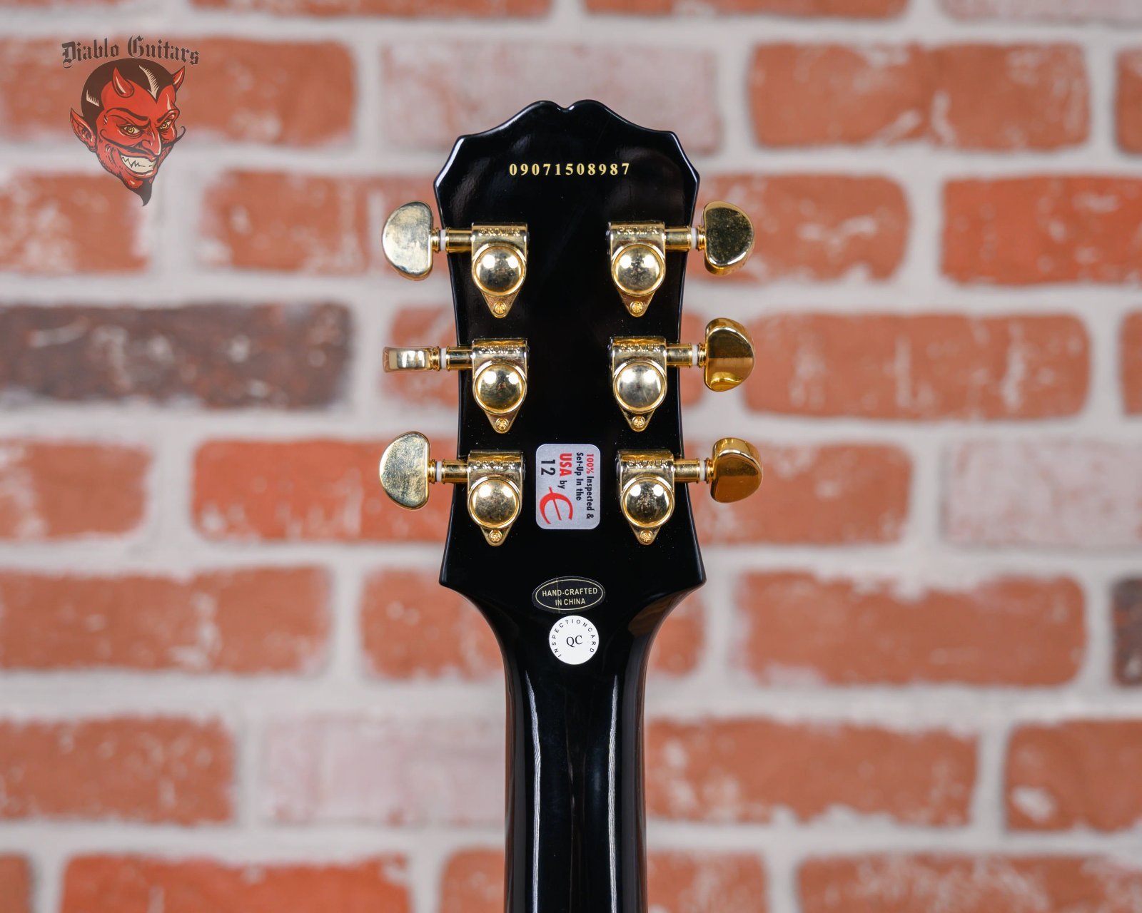 Epiphone '65 Maestro Deluxe G-400 Ebony 2009 w/OHSC - Image 10