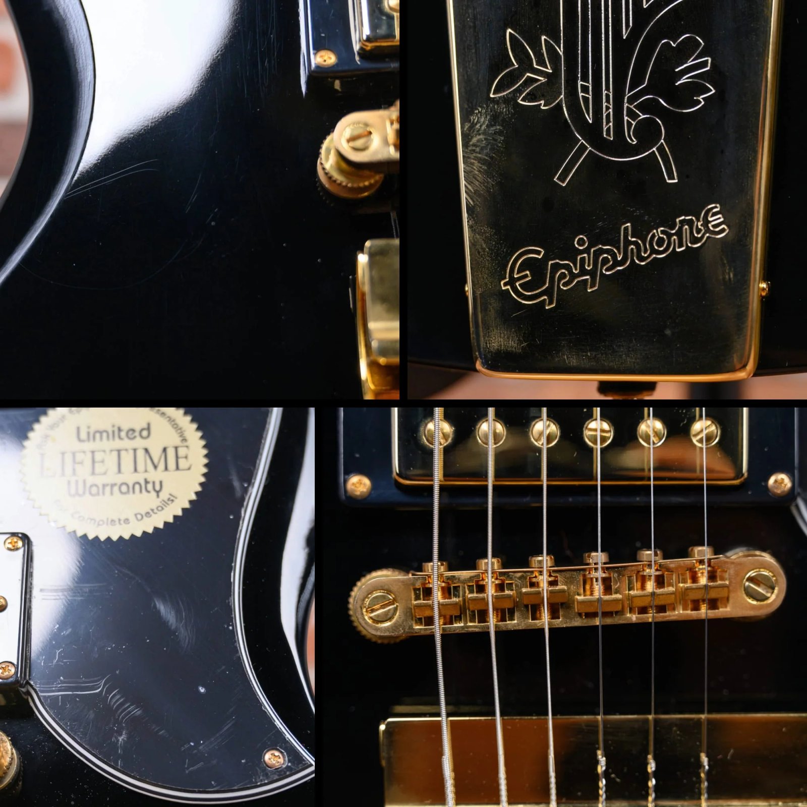 Epiphone '65 Maestro Deluxe G-400 Ebony 2009 w/OHSC - Image 11